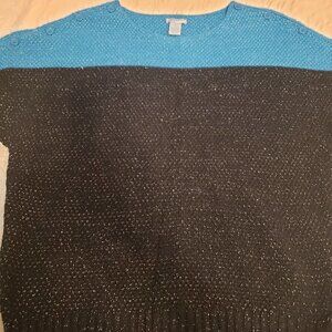NEW Directions short sleeve metalic sweater